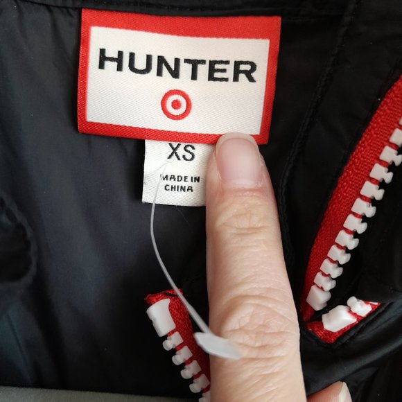HUNTER for Target Black Sporty Windbreaker Sleeveless Dress Full Zip Front XS - Picture 4 of 16